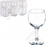 BISTRO Бокал для вина набор 3шт 220мл п/у (8)