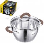 TRUFFLE Кастрюля 4,0л d20см,ф.конус (6) сталь 201