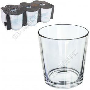 Радуга Н-р стаканов 6шт д/виски 250мл h8,5см п/у (6) 