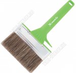 Кисть плоская Color Line 120х35мм.по дер, нат.+искуств.щетина,пласт.руч.
