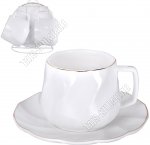 Чай- 4пр White Liliy 220мл +метал.подстав 