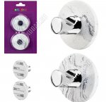 El Casa Крючок самоклейющийся, металл, набор 2шт 