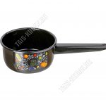 Овощи Ковш черный 1,0л мет.ручк (12) 