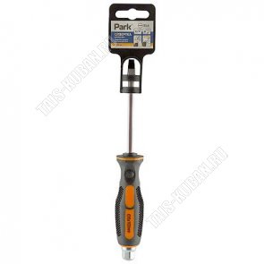 Отвертка ударная шлицевая SL6, под гаеч.ключ, сталь CrV 