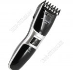 Машинка д/стрижки на подстав.(аккум 600mA) черный/серый (20) 