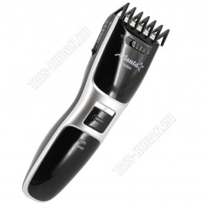 Машинка д/стрижки на подстав.(аккум 600mA) черный/серый (20) 