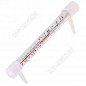 Термометр уличный окон, п/гвоздь (L20х2см) стекло,пласт крепл,уп.пакет с подвес (100) 