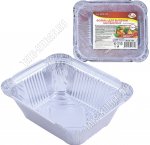 Форма д/выпечки (одноразов) н-р 3шт, прям. 0,49л (14х11 h4,5см) (6)