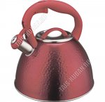 Чайник нерж 3,0л красный (6) 
