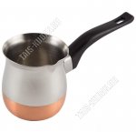 Турка (кофеварка) медн.дно 0,45л,бакел.черн.ручка,зеркал (36) 