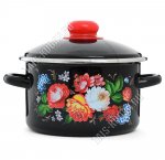 Кастрюля черн (ф.цилиндр) 2,0л 