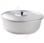 Таз 10л d36см с крышкой (6) 