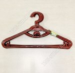 Вешалка L42см коричн, д/одежды (цена за 1шт,отгруз.кратн.6шт) (60) Русспласт 
