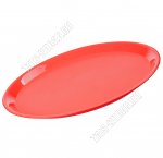 Поднос круг.(d32см) красный (40)