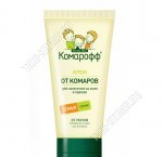 КОМАРОФФ Крем 100мл от комаров,мокрецов,москитов (12)