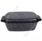 Черный Гусятница 5,5л 42х25 h11,5см (2)