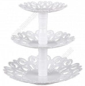 Фруктовница 3-х яр, кругл (d16/21/26 h24,5см) 