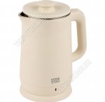 Чайник пластик+нержавеющая сталь 1,8л 