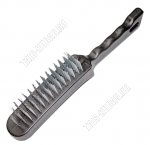 Щетка метал.6-ти рядная с пласт.руч. 