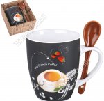 Кружка п/у +ложка 340мл 