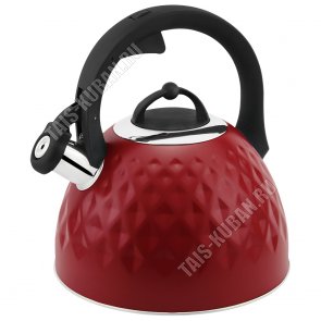 Чайник нерж 3,0л красный матовый (6) 