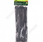 Хомуты плас. черные 300х3,6мм (100шт/уп) 