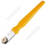 Стеклорез 6-роликов,2 паза 4 и 5мм,пласт.руч.(12)