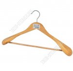 Вешалка (дерево) св.дерево L45см, широк.плечи (24) 