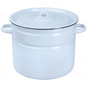 Пудр-голубой Кастрюля (цил) 9,0л (2) 