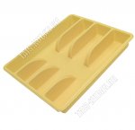 Лоток-вкладыш д/ст.прибор 4отд.(26х31 h5см) бежевый (62) 