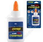 Клей столярный 60г,блистер (48) 