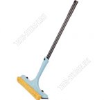 Окономойка пластик.ручка L44см,насад.L20см,св.голуб (26) 