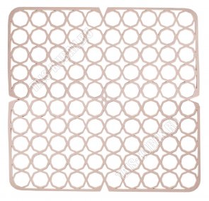 Решетка для раковины квадрат (27х27см), слоновая кость (30) 