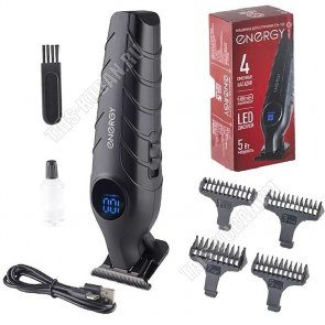 Машинка д/стрижки (аккум) 5Вт,600m/Ah, черный (40)