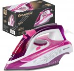 Утюг керамическая подошва 2600Вт пар 45г/м,для воды 430мл, малиновый (10) 