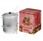 Соковарка 6,0л d26 h33см 3-х ярусная,алюминий (1) 