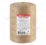 Веревка/шпагат джутовый (200м) d2мм, 1000текс, бобина (25) 