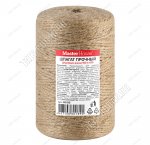 Веревка/шпагат джутовый (150м) d2мм, 1000текс, бобина (30) 