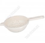 Дуршлаг с ручк, бежев,кругл.(d19 h8см) (32) 