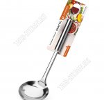 Practic Половник (нерж) L32 d10см 90мл,кольцо для подвешивания (12) 