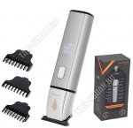 Машинка д/стрижки (аккум) 4,5Вт,3насад, сталь (24) 
