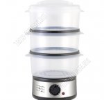 Пароварка 3-х ярусная 7,5л 800Вт (6) 