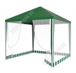 Шатер-тент с москитной сеткой 3х3м h2,5м Ecos (1) 