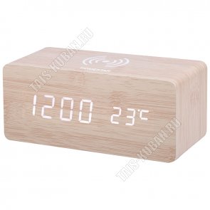 Часы электронные LCD дисплей 16х7см (40)