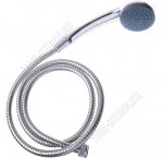 Набор для душа 2предмета лейка d6,5см L150см 1реж+шланг