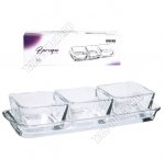 Менажница-соусник 3-х секционное по 60мл 