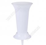 Ваза с колышком 3,0л d19 h41см, белый (12) 