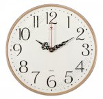 Часы (пластик) круглые d25см