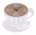 Часы (металл) фигурные 26х26см 