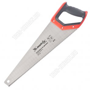 Ножовка по дереву 450мм,зуб 2D,каленыкруп.зуб 5+6TPI, 2хкомп.рук-ка 